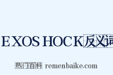 EXOSHOCK反义词是什么意思的图片